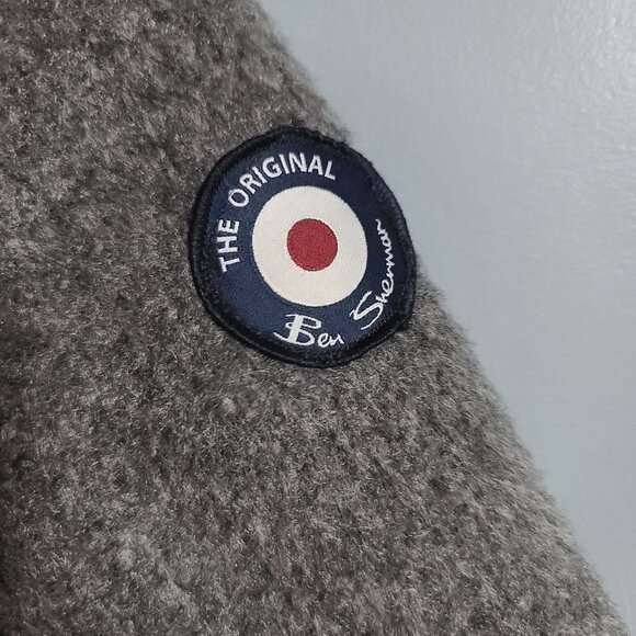 The Original Ben Sherman gray and white jacket Faux Fur 24 month - Picture 5 of 8